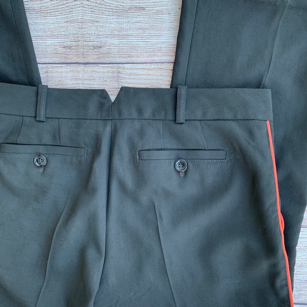 Marc Jacobs Black Trousers with Orange Stripe 0035 - Picture 5 of 6